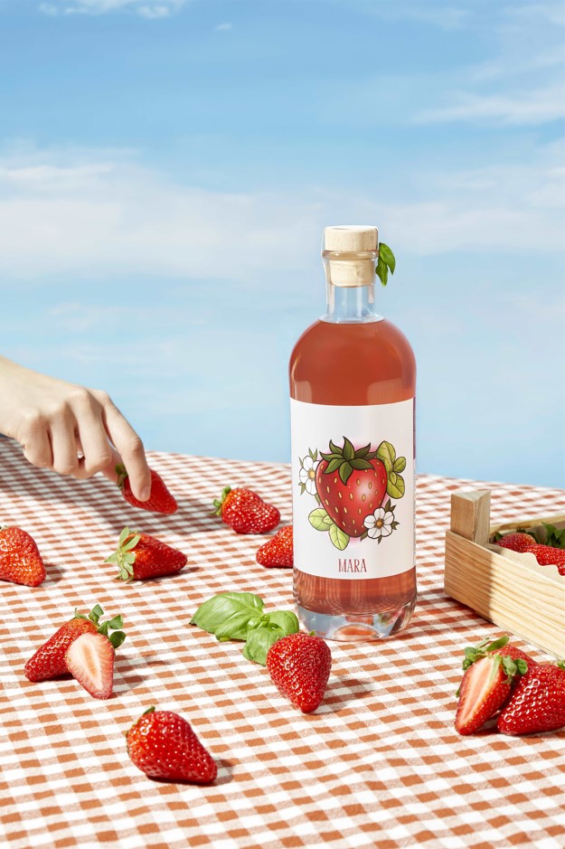 Mara - Liqueur de Fraise & Basilic
