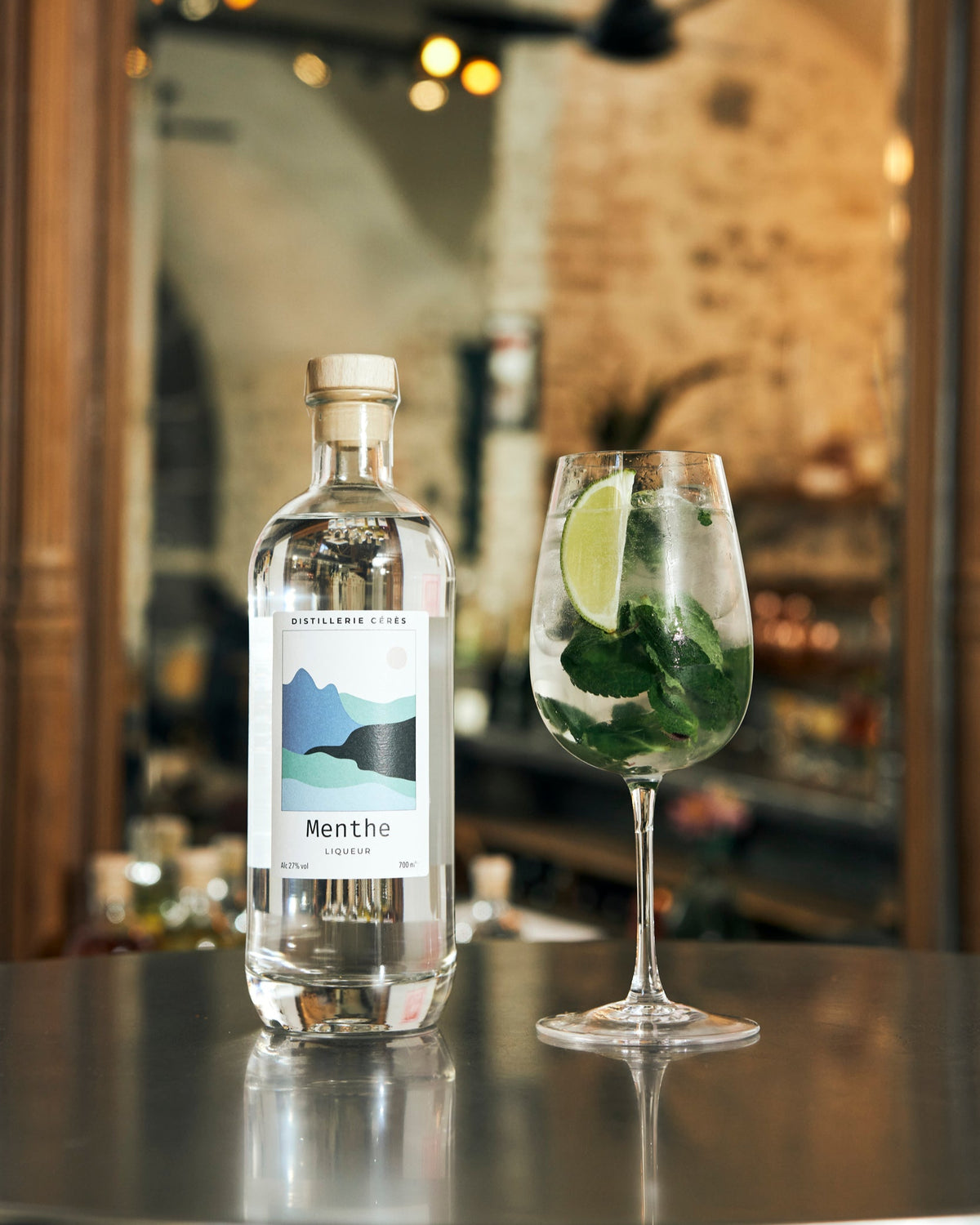 Menthe Liqueur Bio