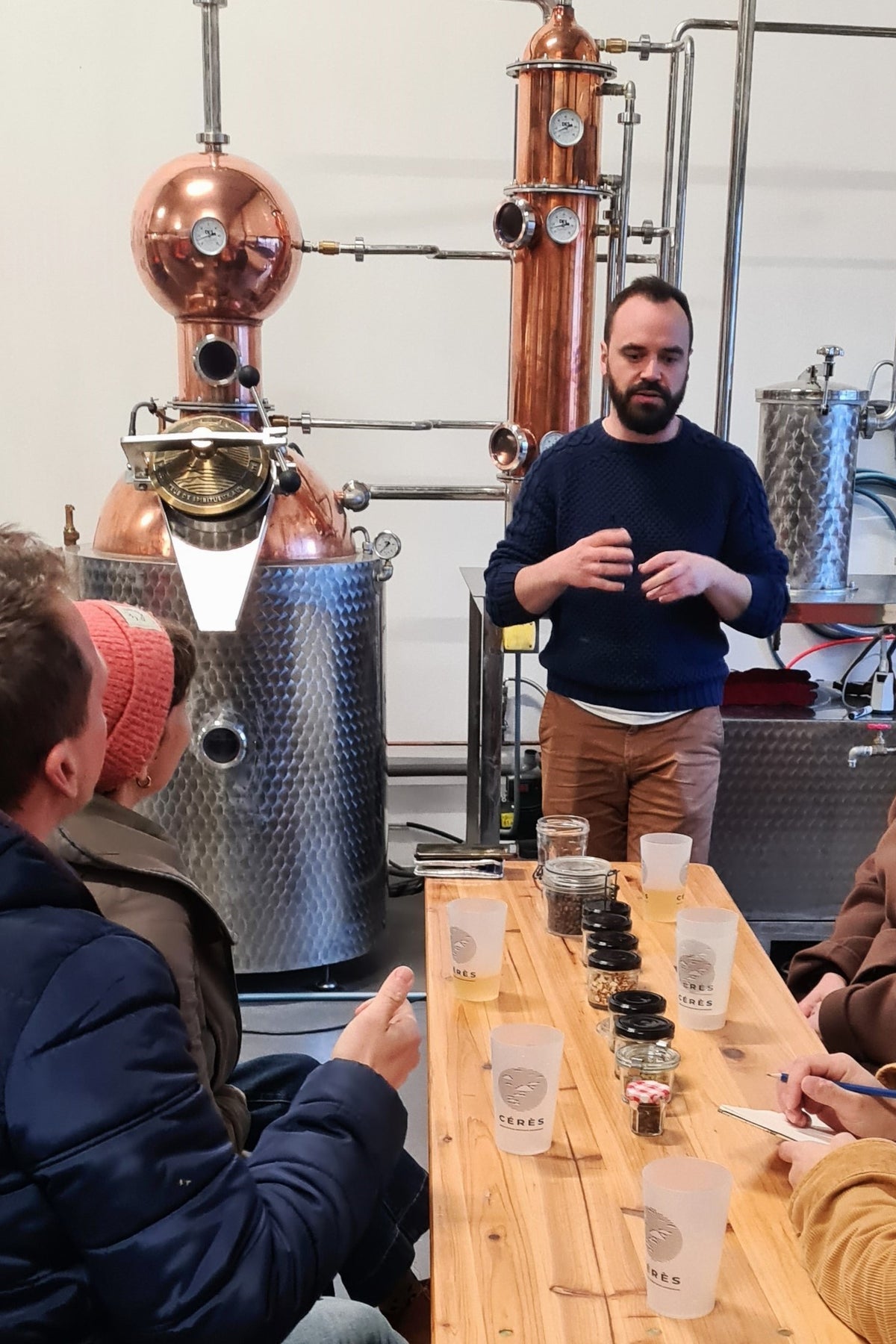 Atelier d'initiation à la distillation
